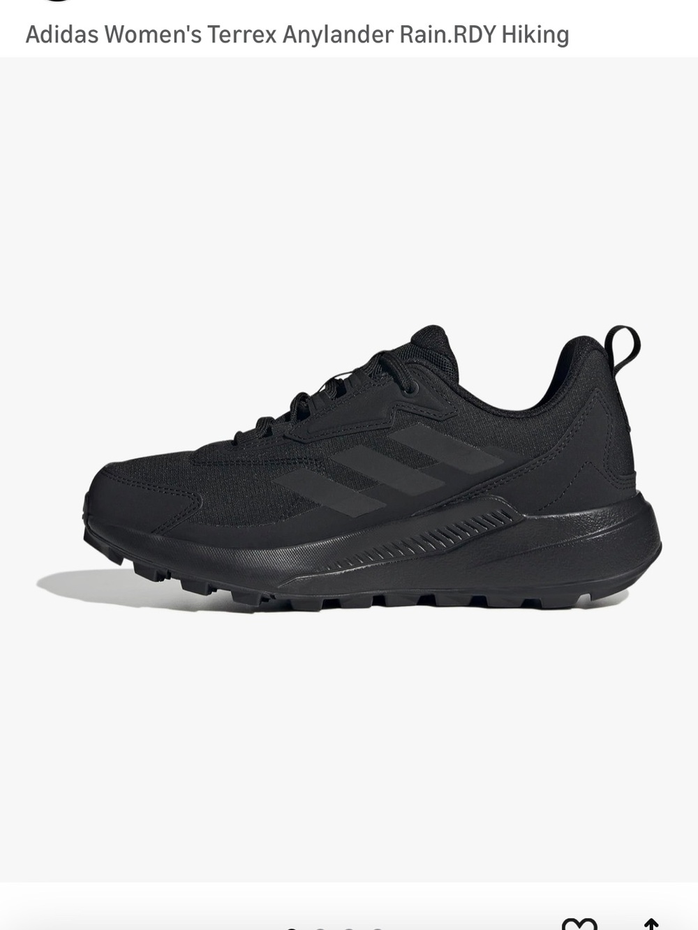 adidas Terrex Anylander Women's Trail Shoe - Black